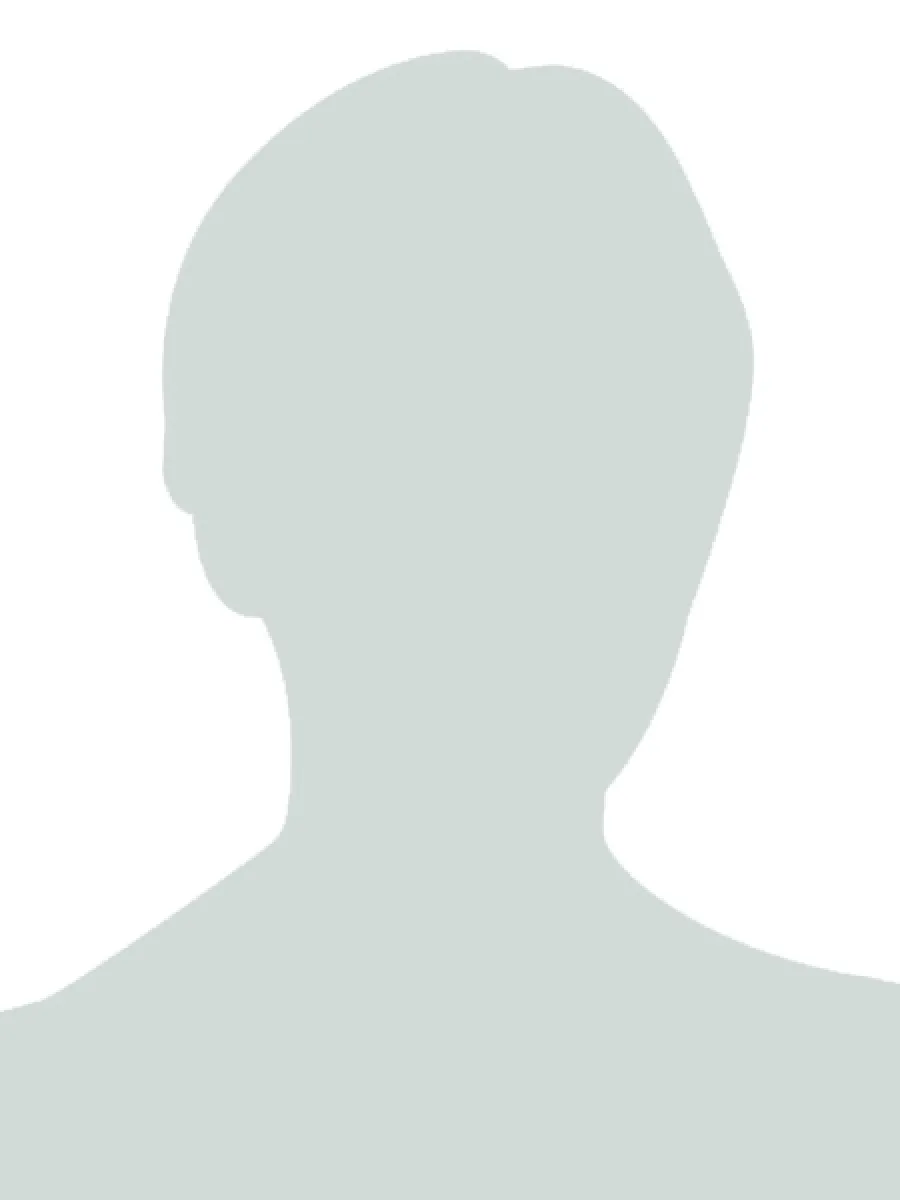 grey silhouette of a person, used in the place of a staff photo 